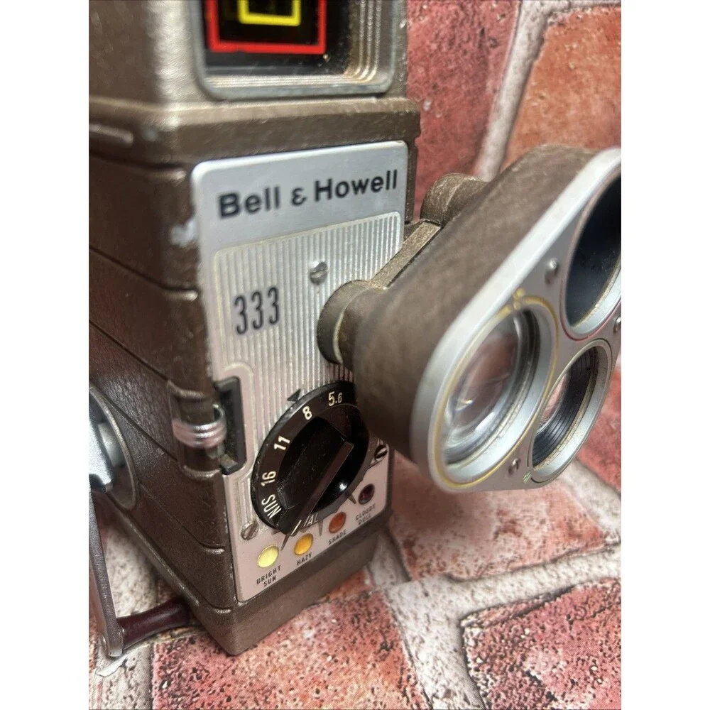 Bell & Howell 333 Movie Film Camera Vintage